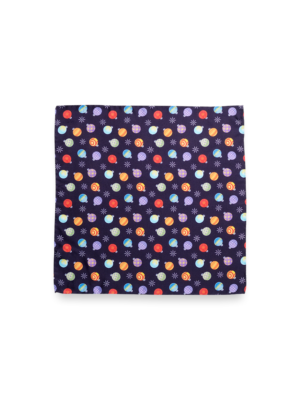 Alternate Image of Ornament Motif Silk Pocket Square-1