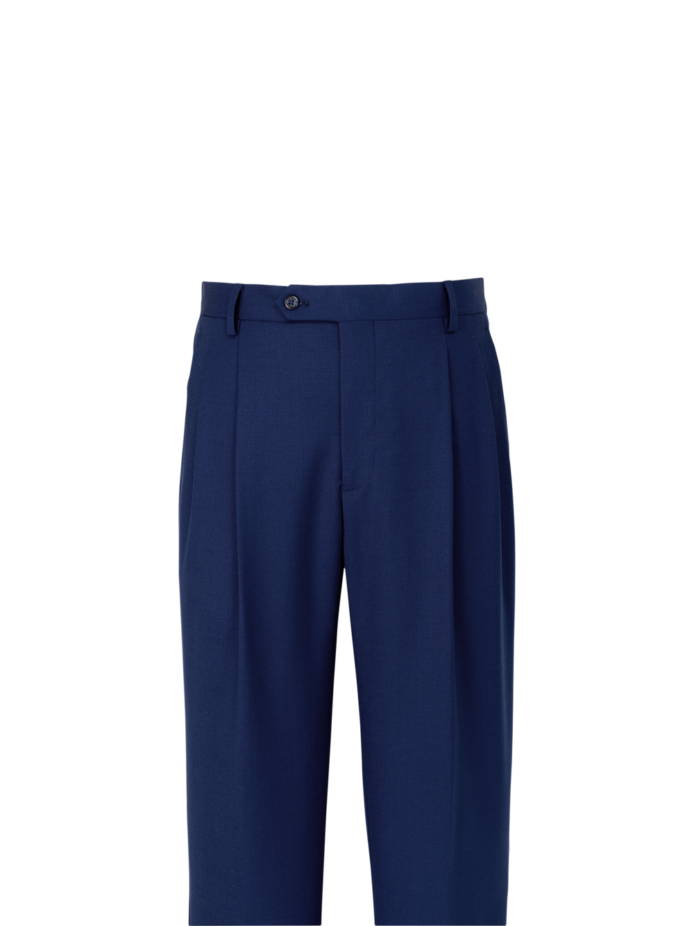 Alternate Image of Wool Stretch Bengaline Suit Pants-1#model_pleated front