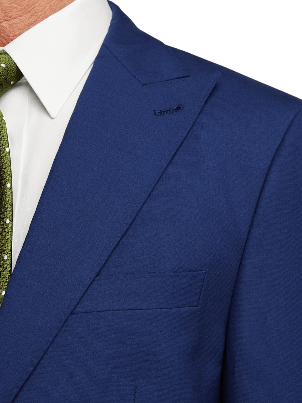 Alternate Image of Wool Stretch Bengaline Peak Lapel Suit Jacket-5