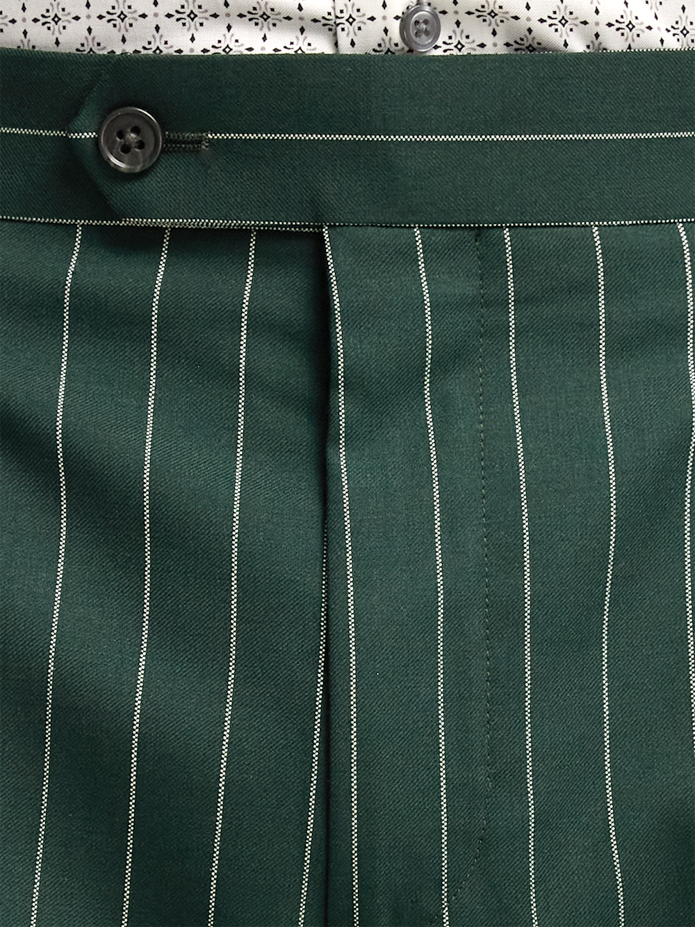 Alternate Image of Wool Stretch Stripe Single Pleat Suit Pants-4