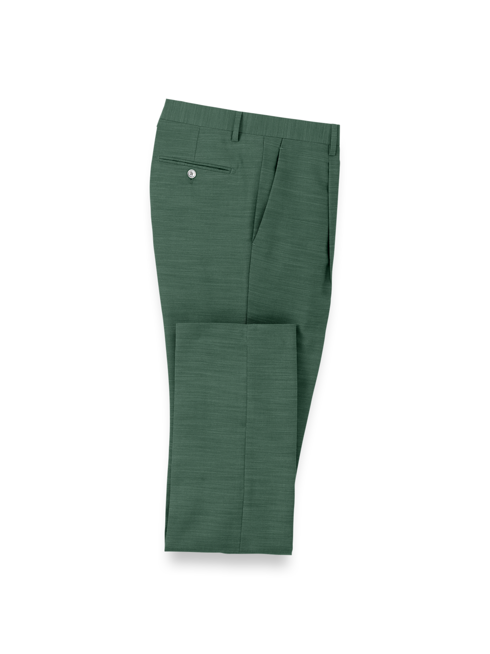 Product Image of Performance Blend Single Pleat Suit Pants-Green
