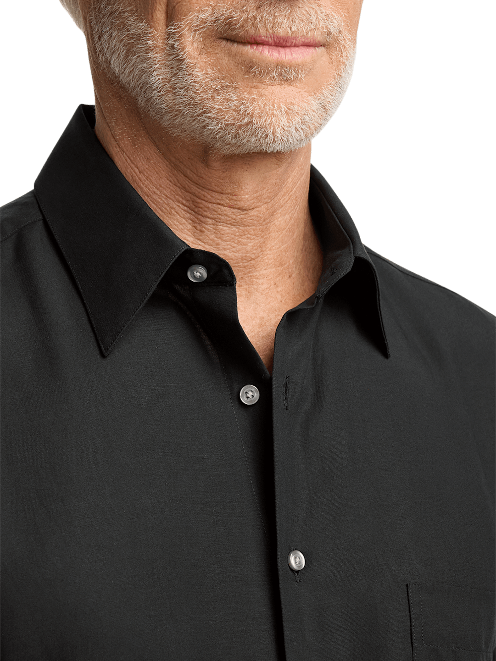 Alternate Image of Lyocell Solid Casual Shirt-2