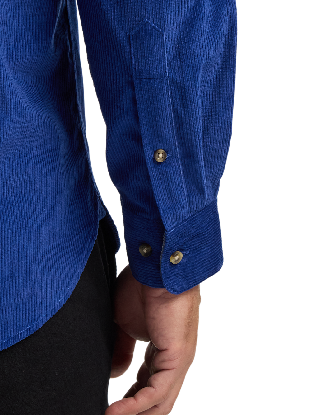 Alternate Image of Cotton Corduroy Casual Shirt-3