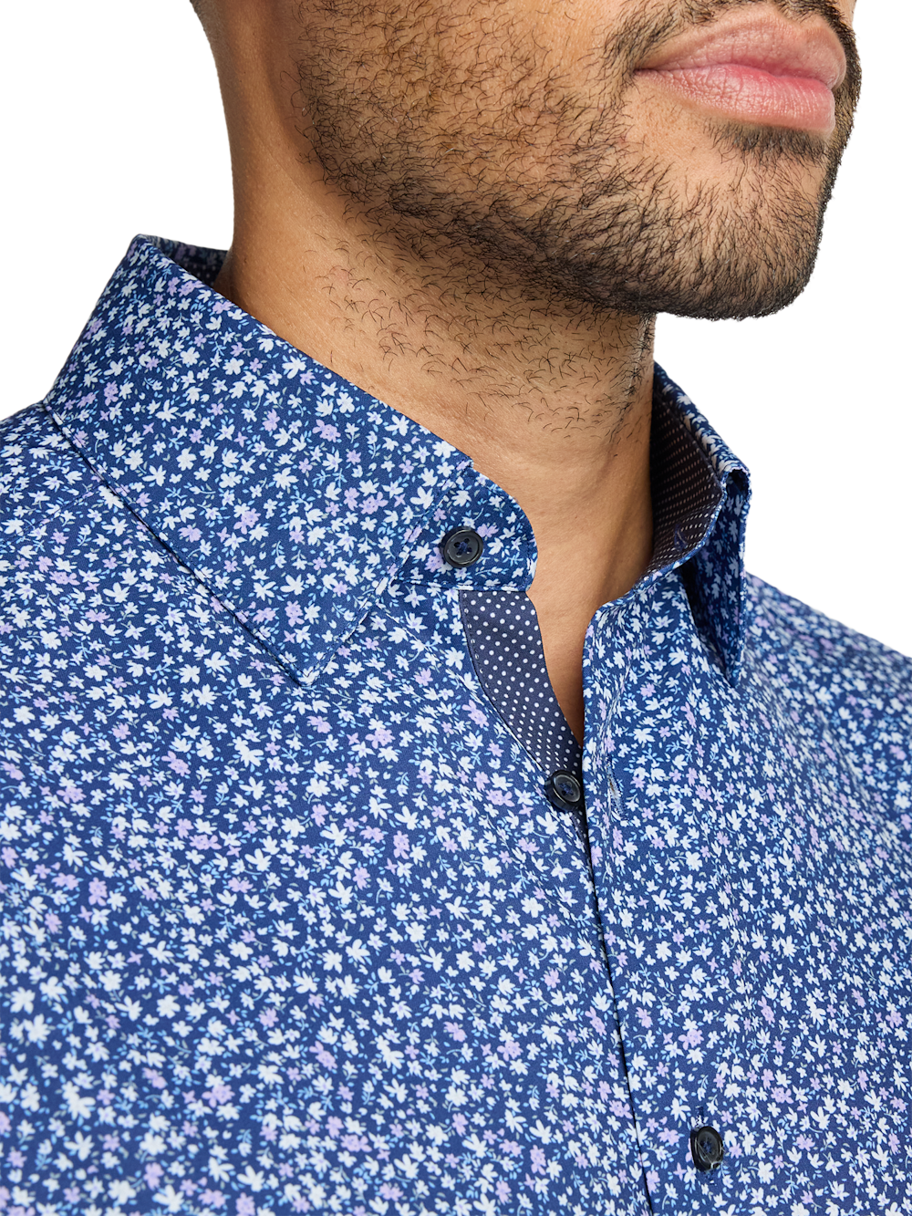 Alternate Image of Performance Stretch Floral Casual Shirt-2