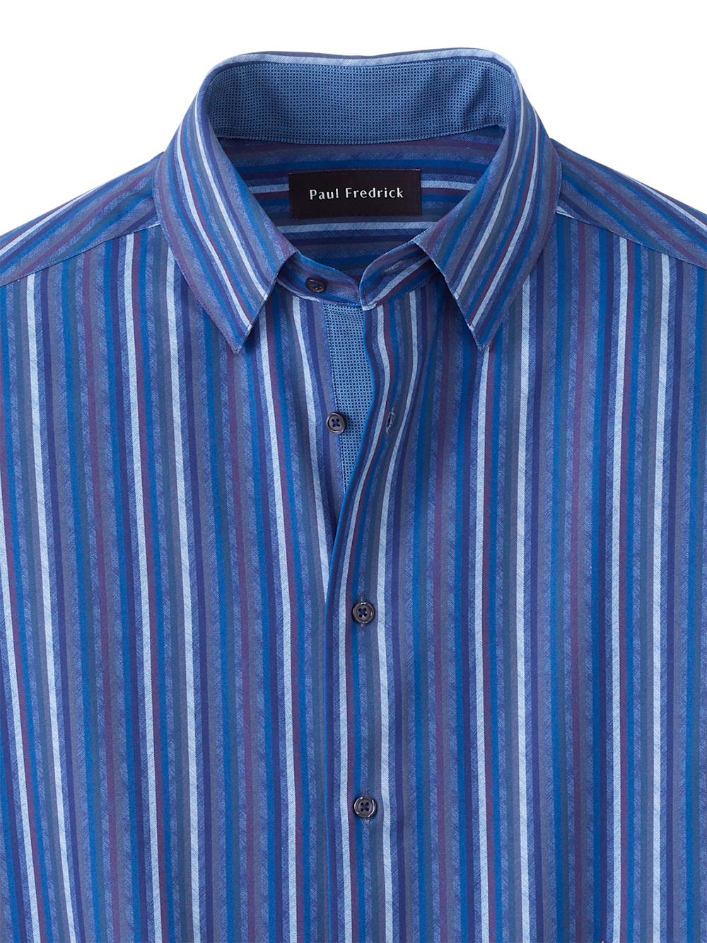 Alternate Image of Performance Stretch Stripe Casual Shirt-5
