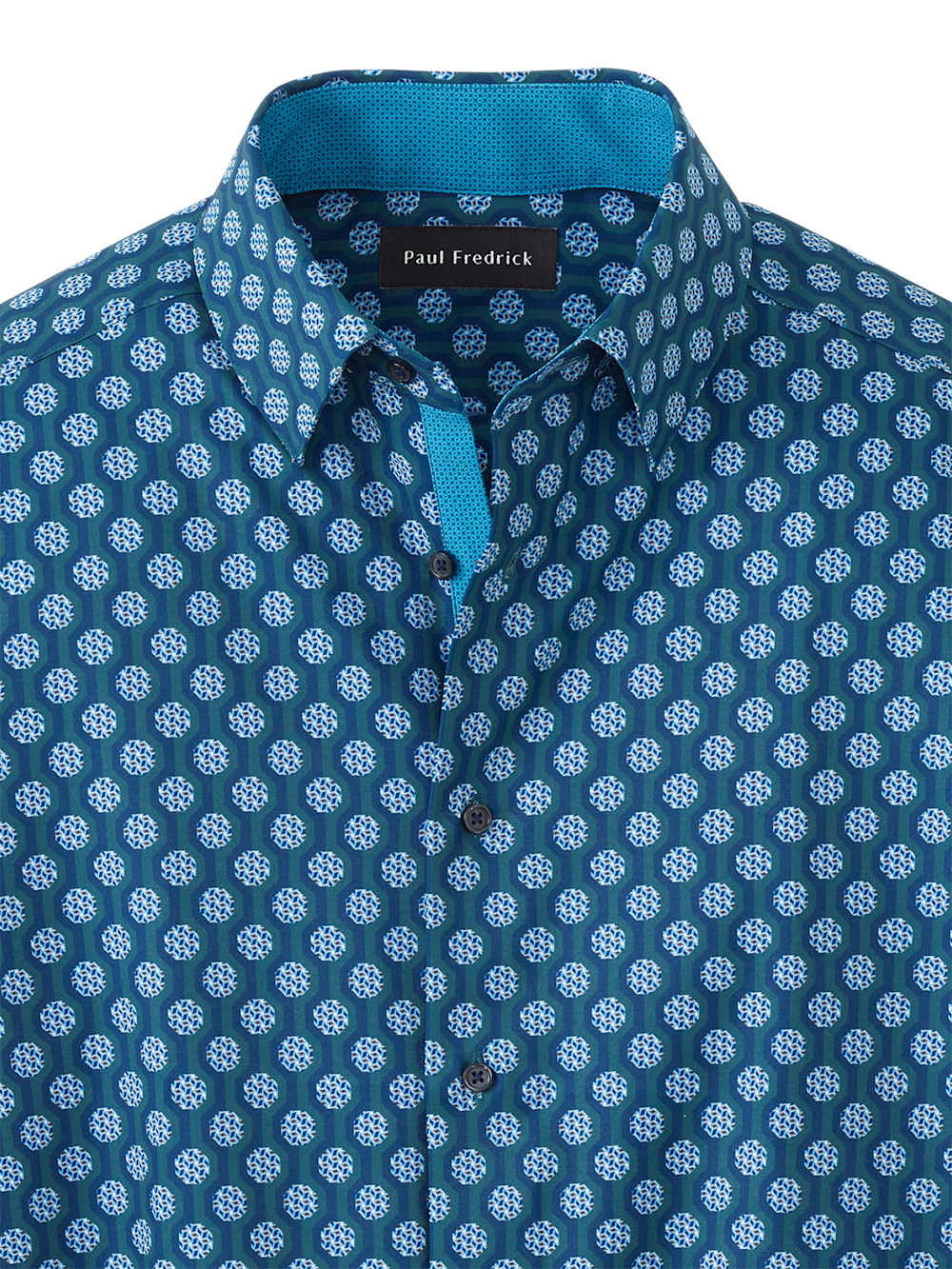 Alternate Image of Performance Stretch Medallion Casual Shirt-5