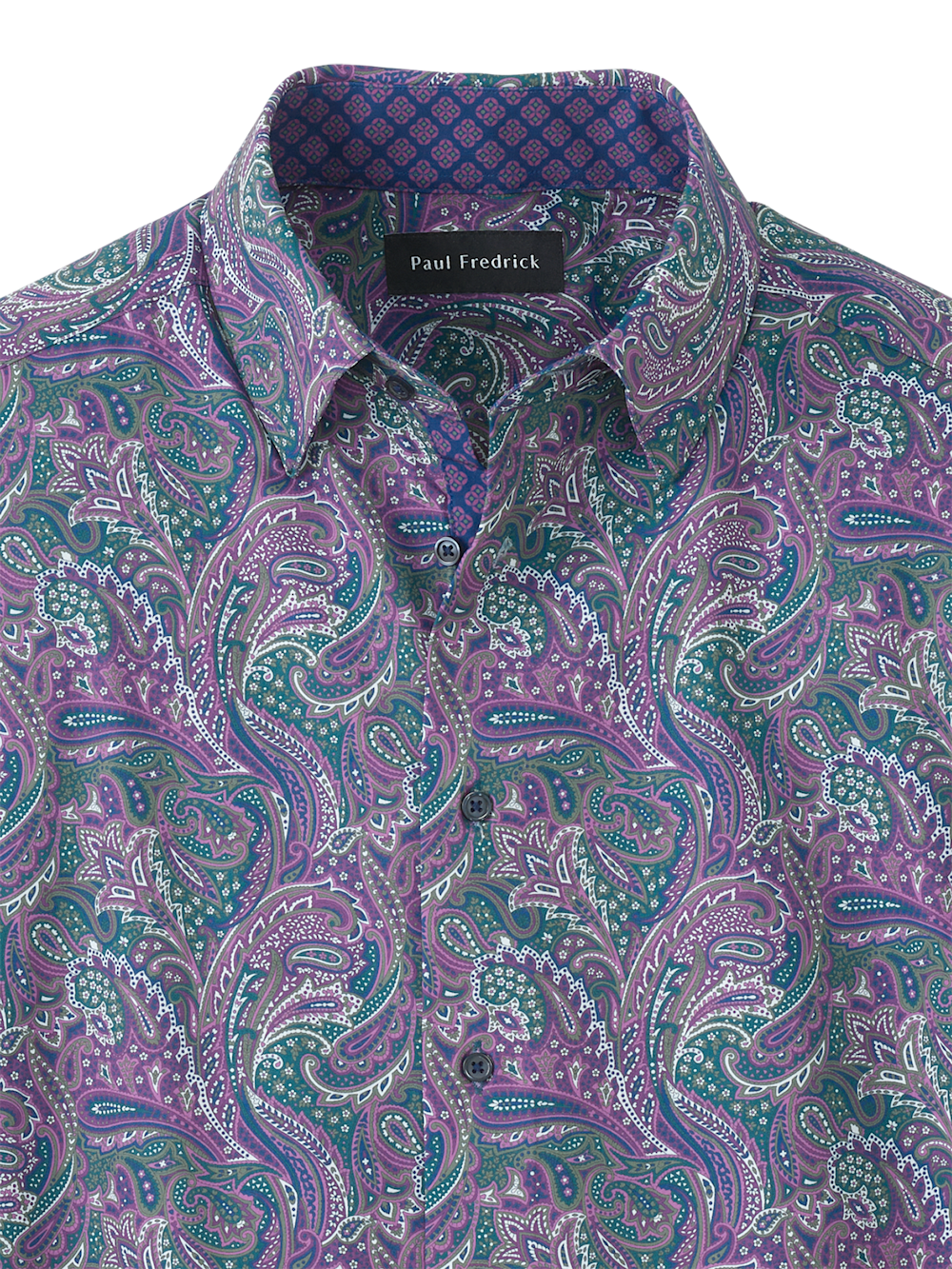 Alternate Image of Performance Stretch Paisley Casual Shirt-5