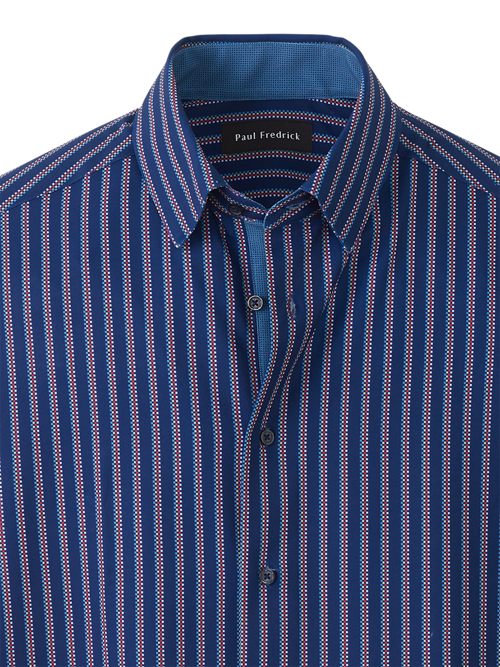 Alternate Image of Performance Stretch Stripe Casual Shirt-5