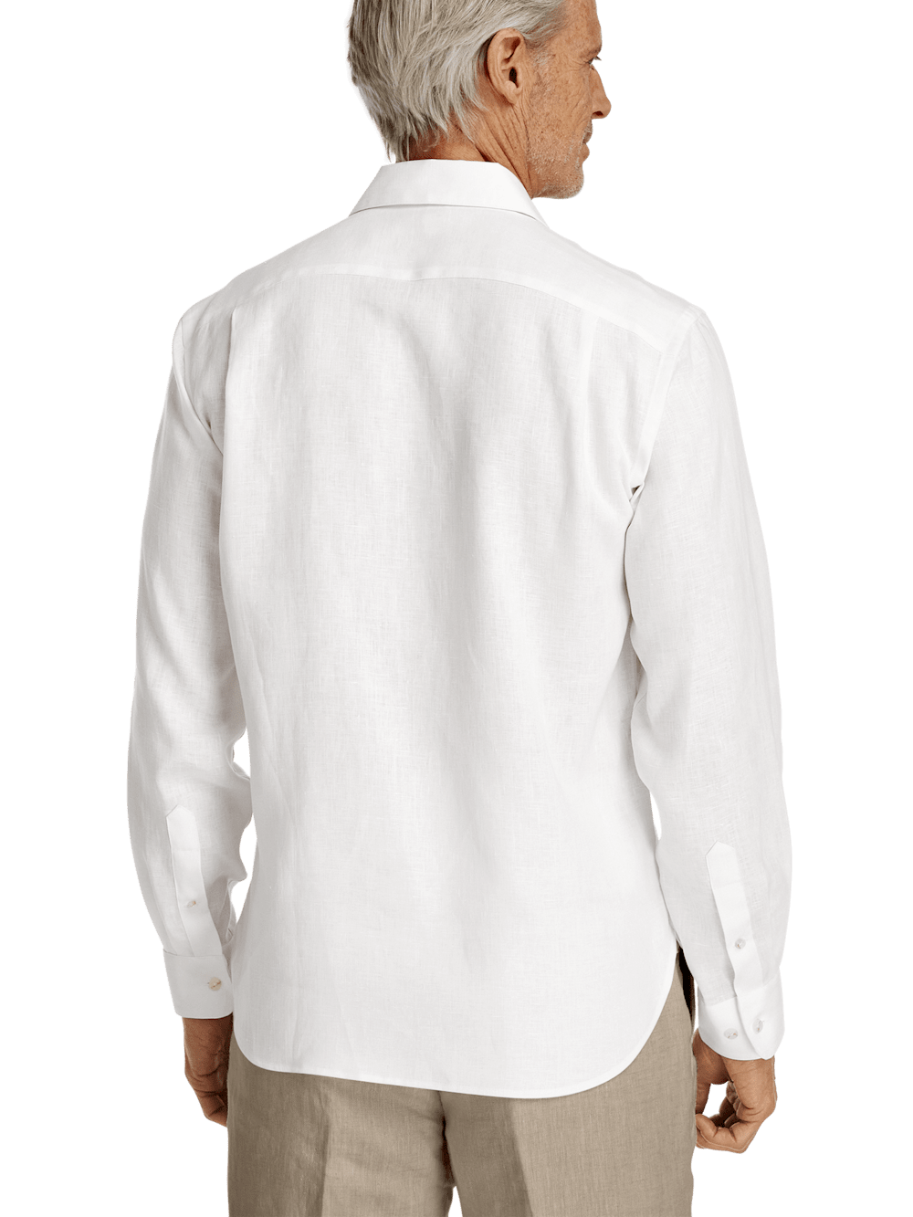 Alternate Image of Linen Solid Casual Shirt-4