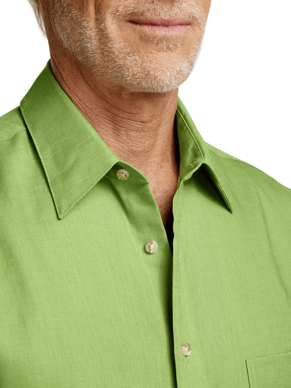 Alternate Image of Linen Solid Casual Shirt-2