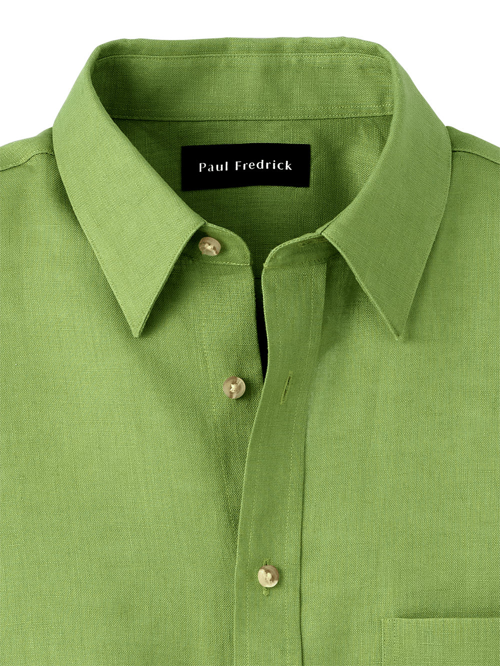 Alternate Image of Linen Solid Casual Shirt-5