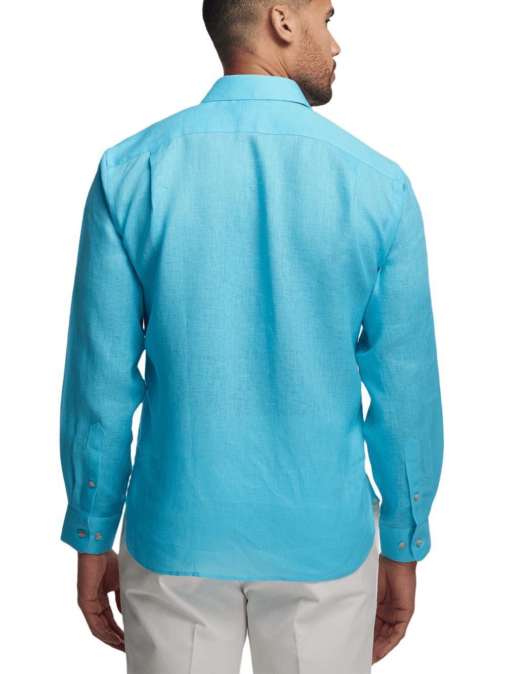 Alternate Image of Linen Solid Casual Shirt-4
