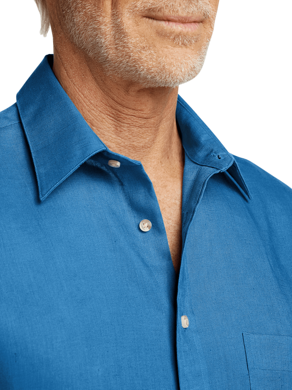 Alternate Image of Linen Solid Casual Shirt-2