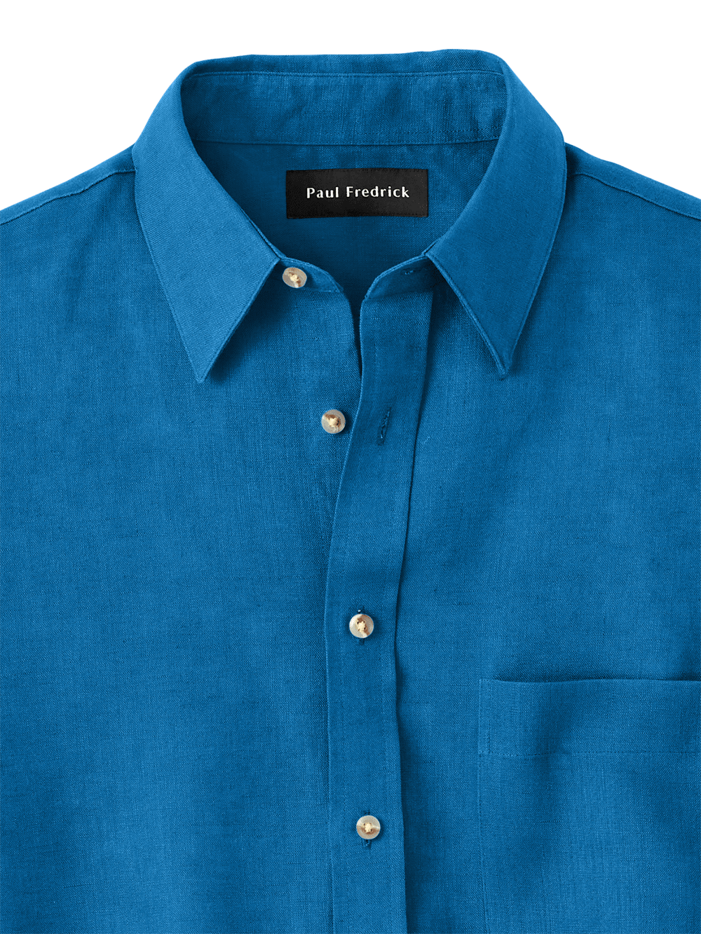 Alternate Image of Linen Solid Casual Shirt-5