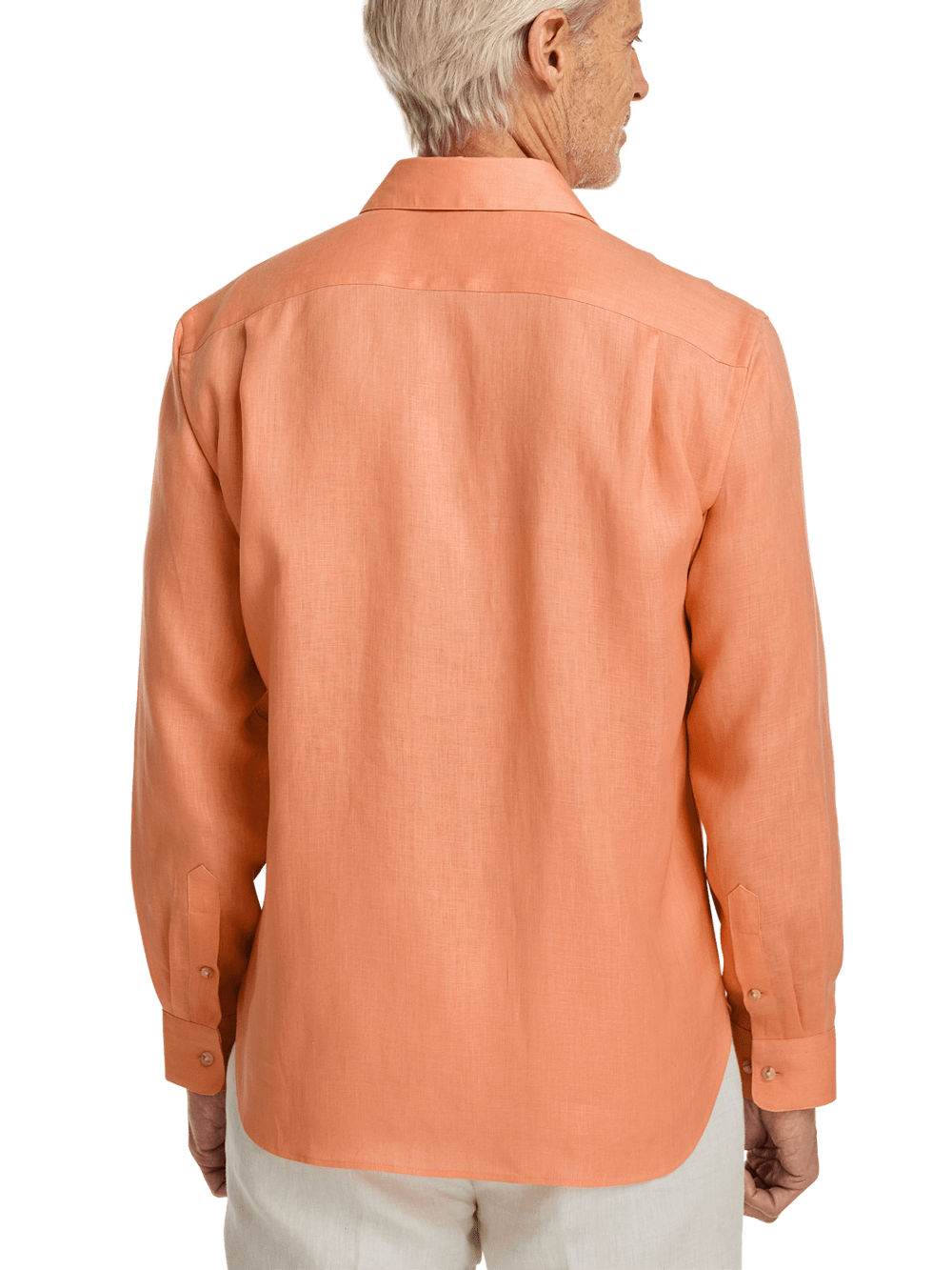 Alternate Image of Linen Solid Casual Shirt-4