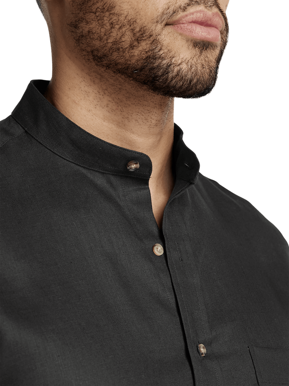 Alternate Image of Linen Solid Casual Shirt-2