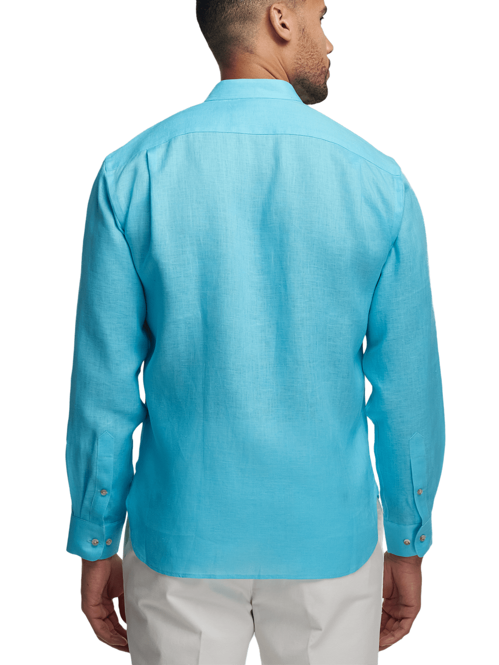 Alternate Image of Linen Solid Casual Shirt-4