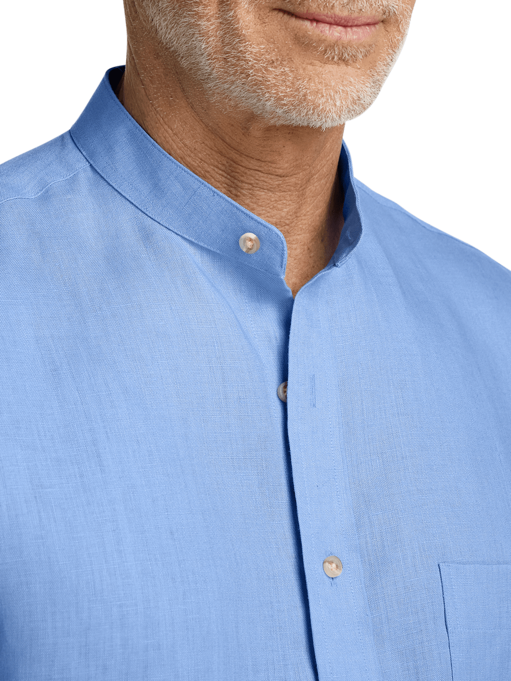 Alternate Image of Linen Solid Casual Shirt-2