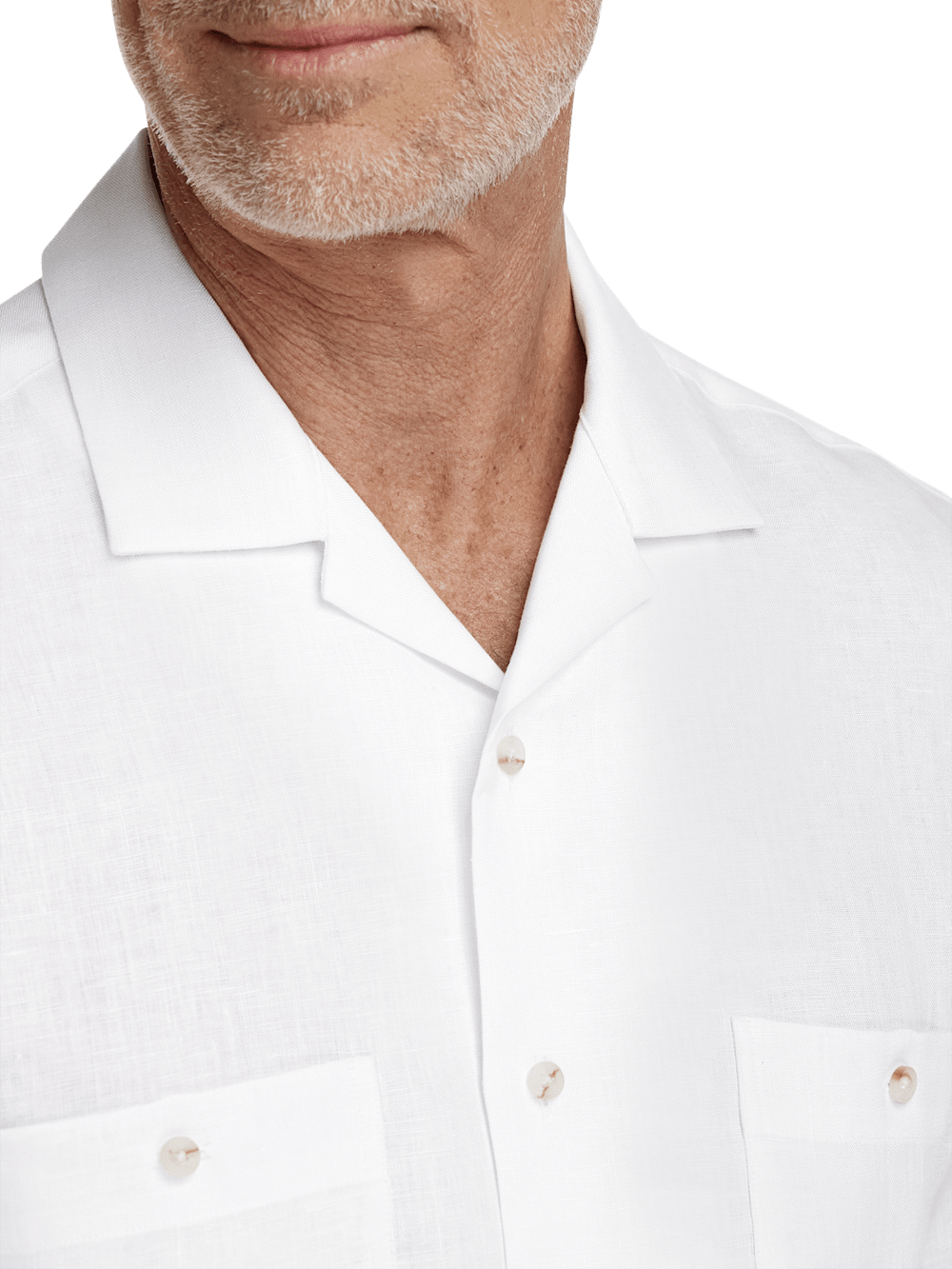 Alternate Image of Linen Solid Casual Shirt-2