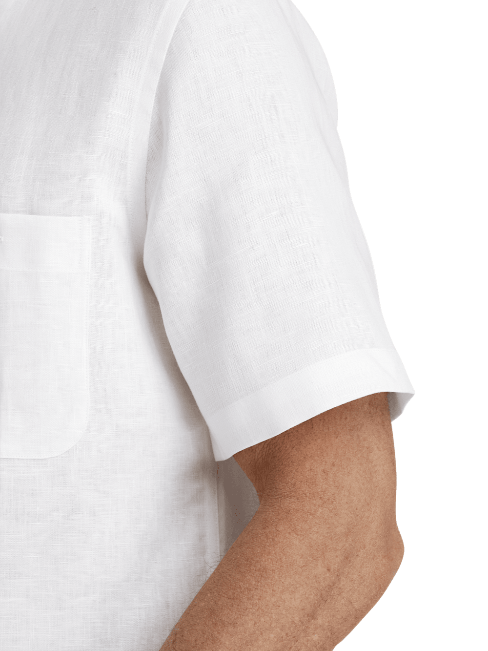 Alternate Image of Linen Solid Casual Shirt-3