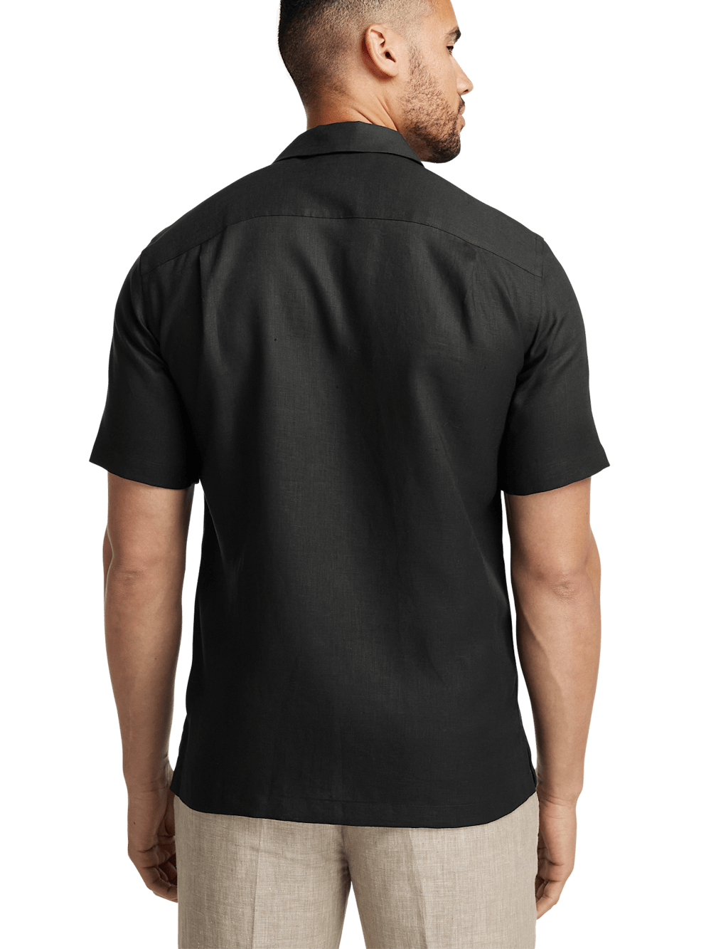 Alternate Image of Linen Solid Casual Shirt-4