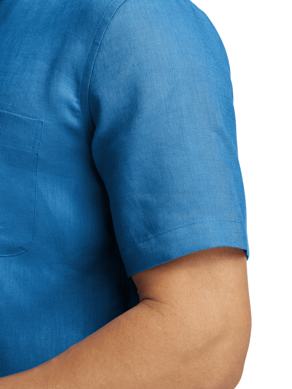 Alternate Image of Linen Solid Casual Shirt-3