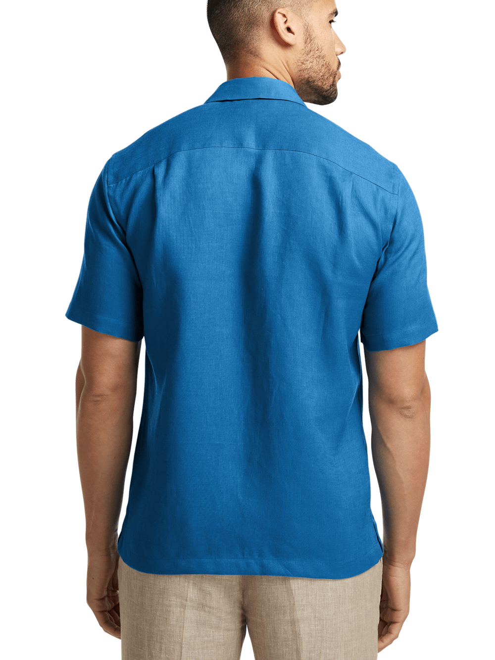 Alternate Image of Linen Solid Casual Shirt-4