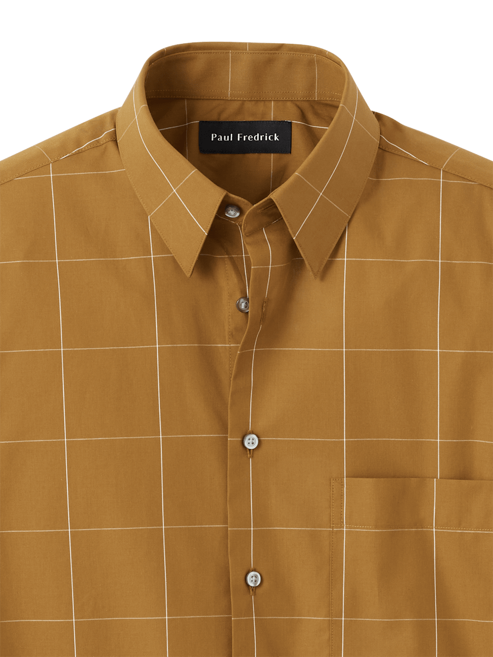 Alternate Image of Cotton Windowpane Casual Shirt-5