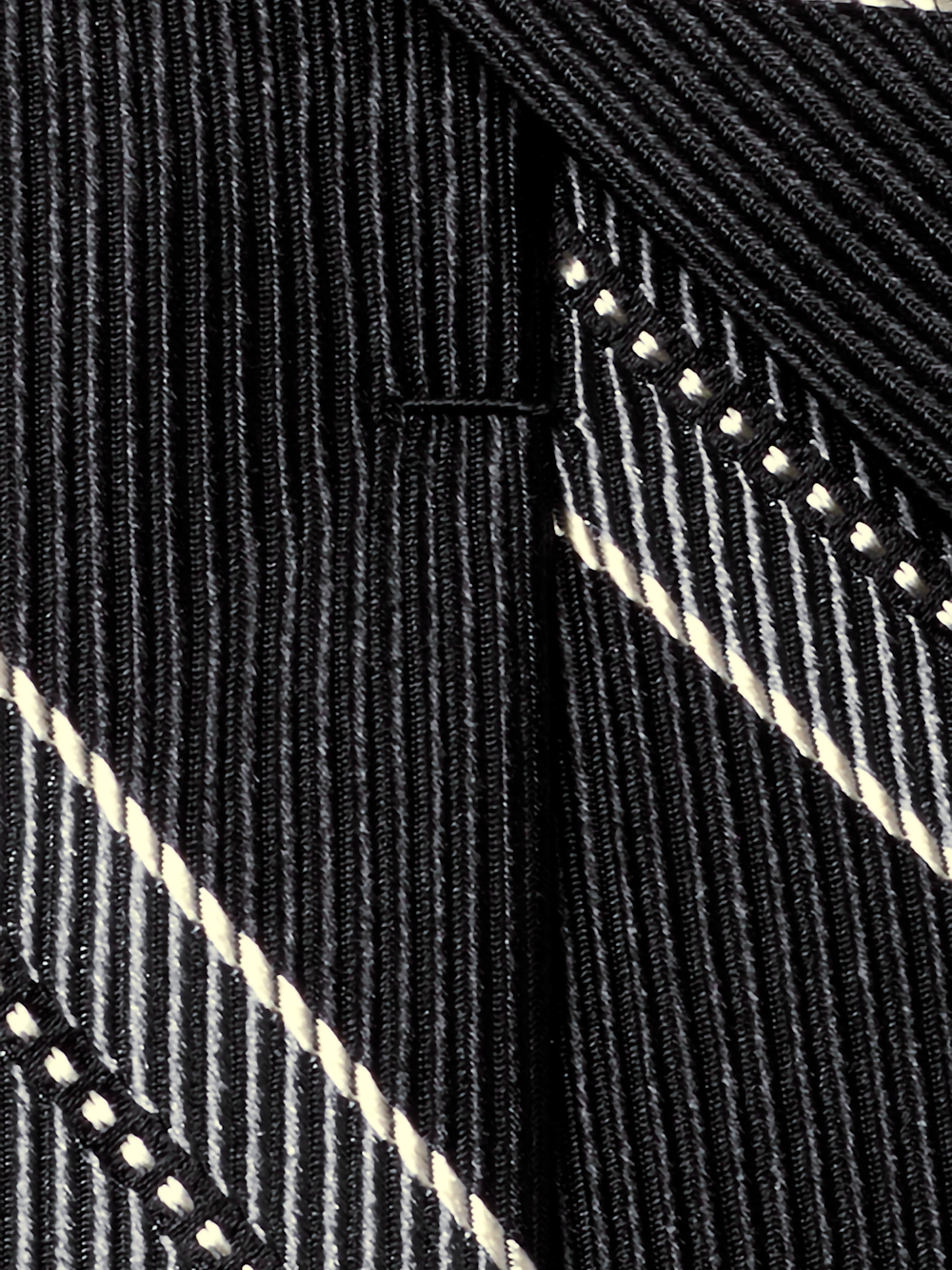 Alternate Image of Stripe Woven Silk Tie-3