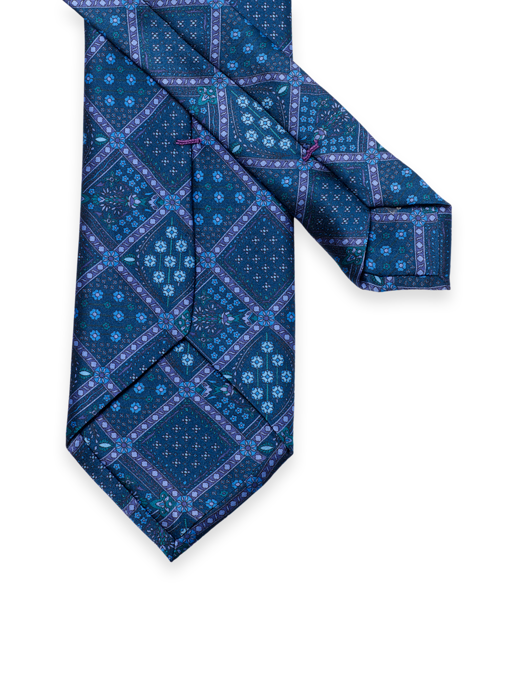 Alternate Image of Medallion Printed Italian Silk Tie-2