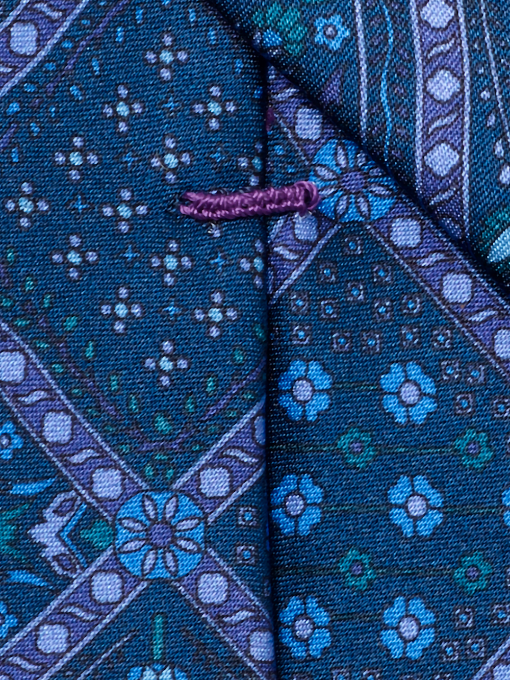 Alternate Image of Medallion Printed Italian Silk Tie-3