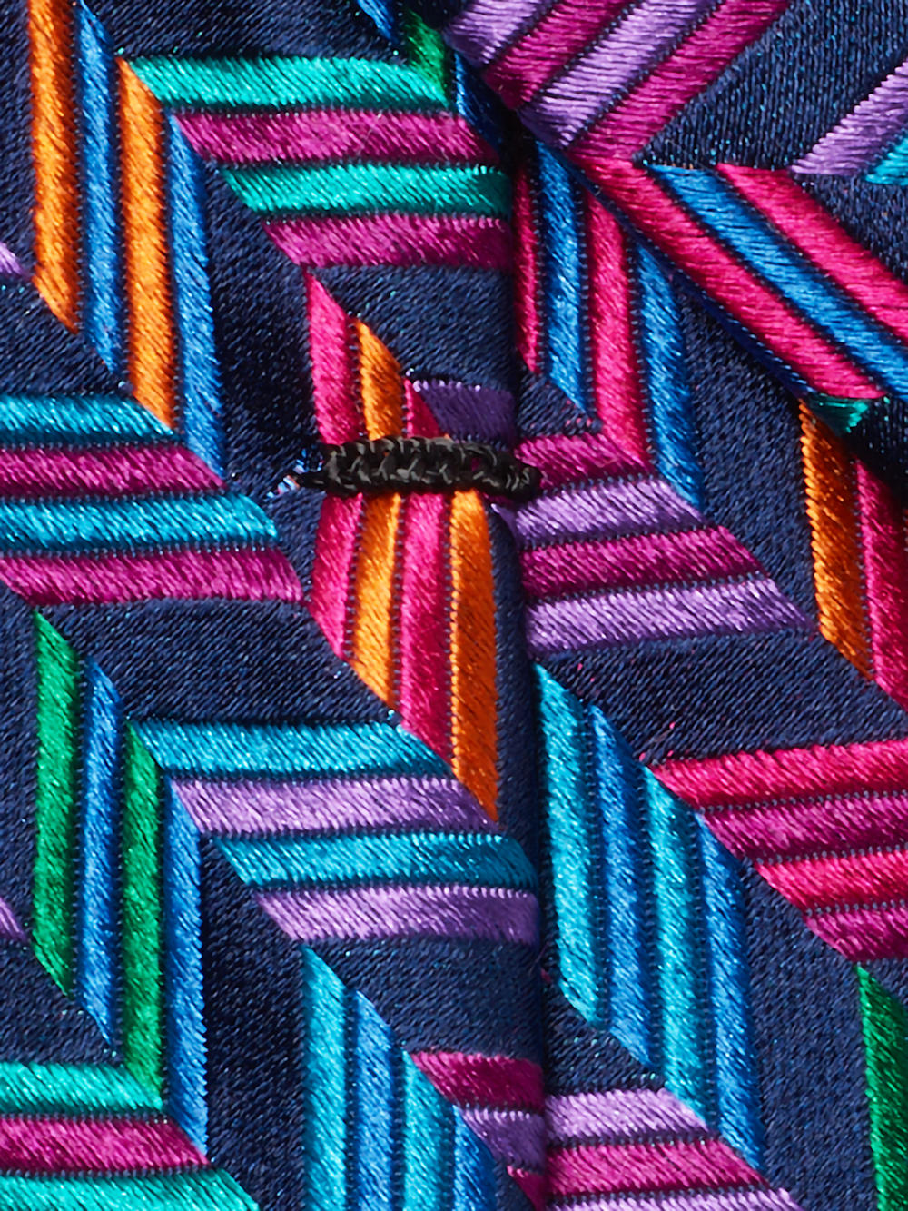 Alternate Image of Herringbone Woven Silk Tie-3