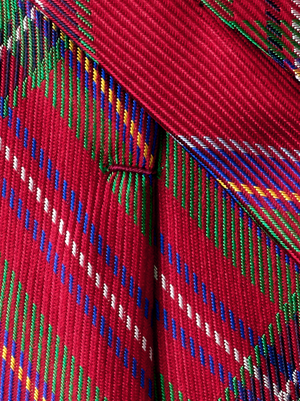 Alternate Image of Tartan Plaid Woven Silk Tie-3