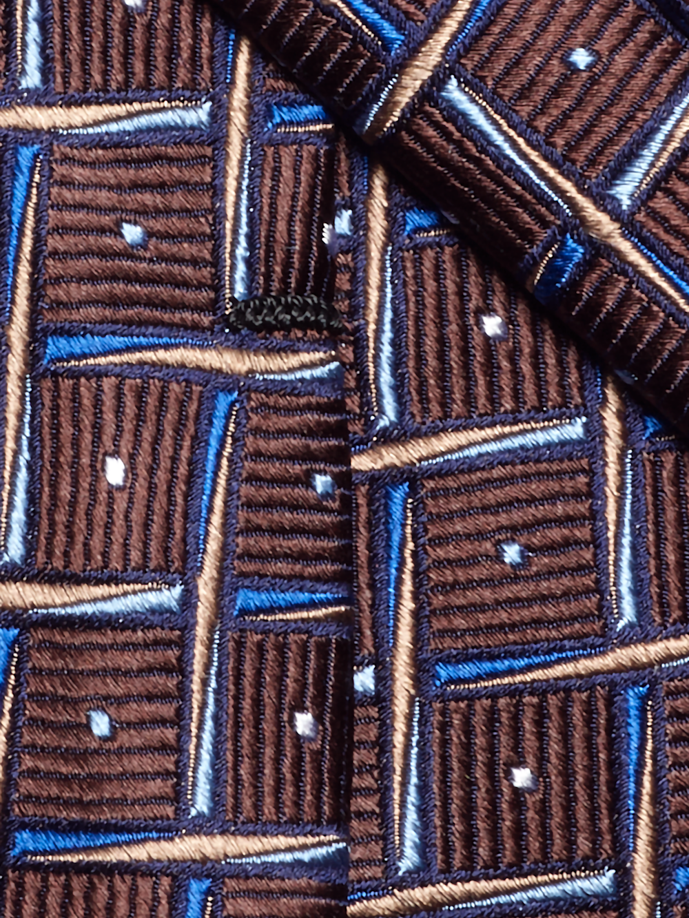 Alternate Image of Basketweave Woven Silk Tie-3