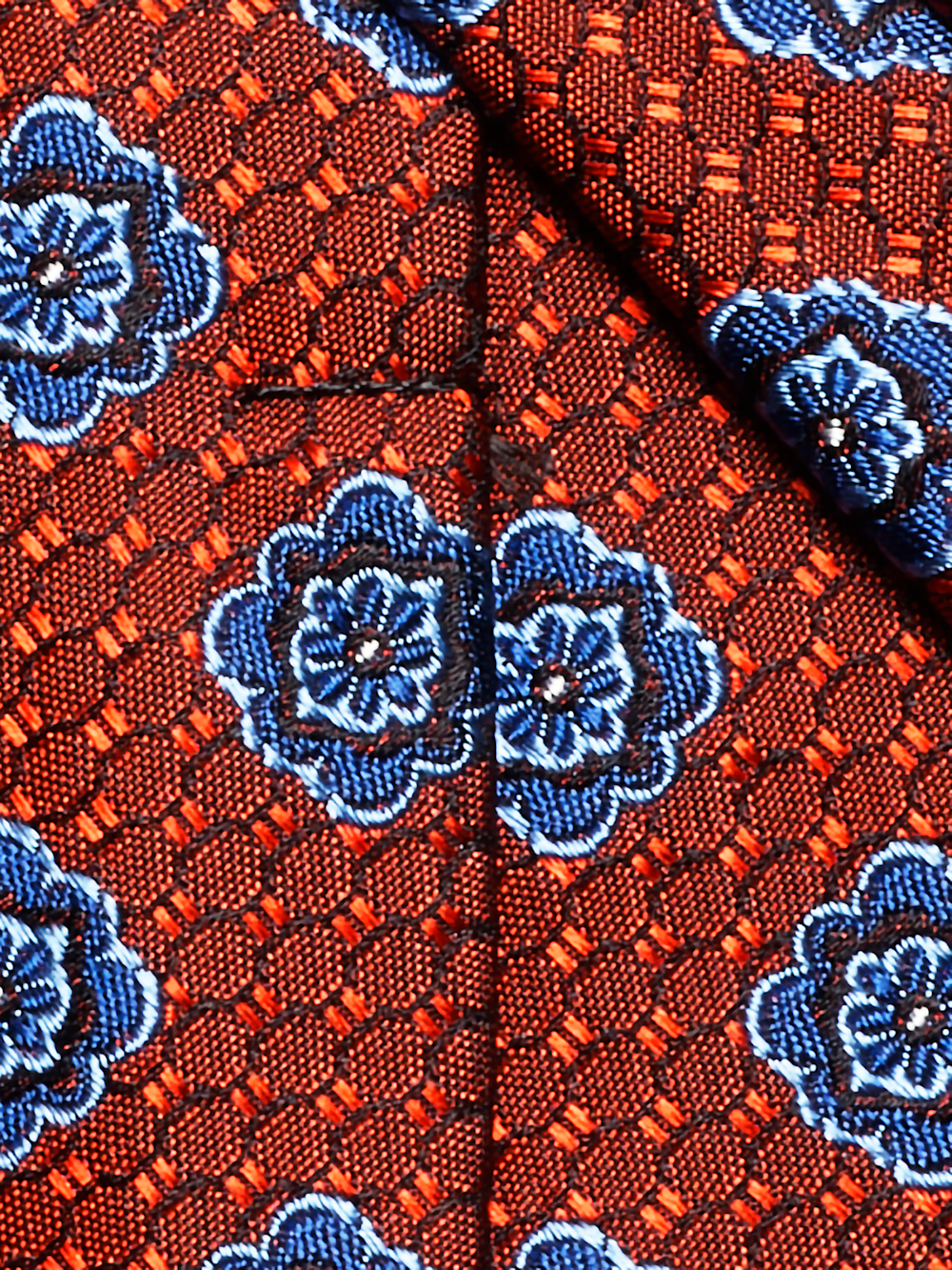Alternate Image of Medallion Woven Silk Tie-3