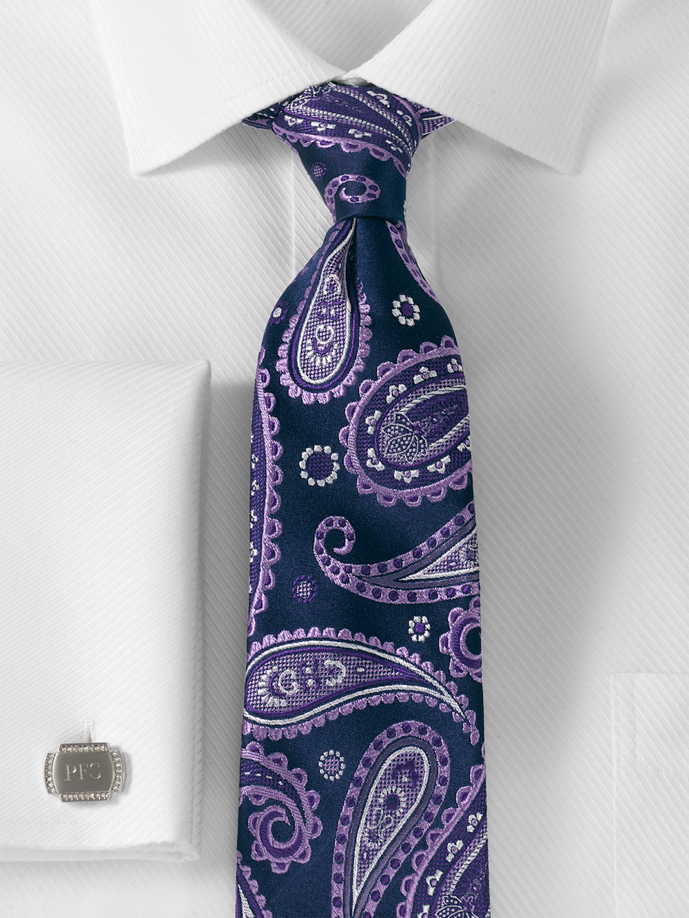 Alternate Image of Paisley Woven Silk Tie-1