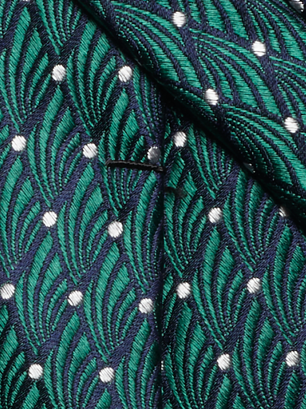 Alternate Image of Geometric Woven Silk Tie-3