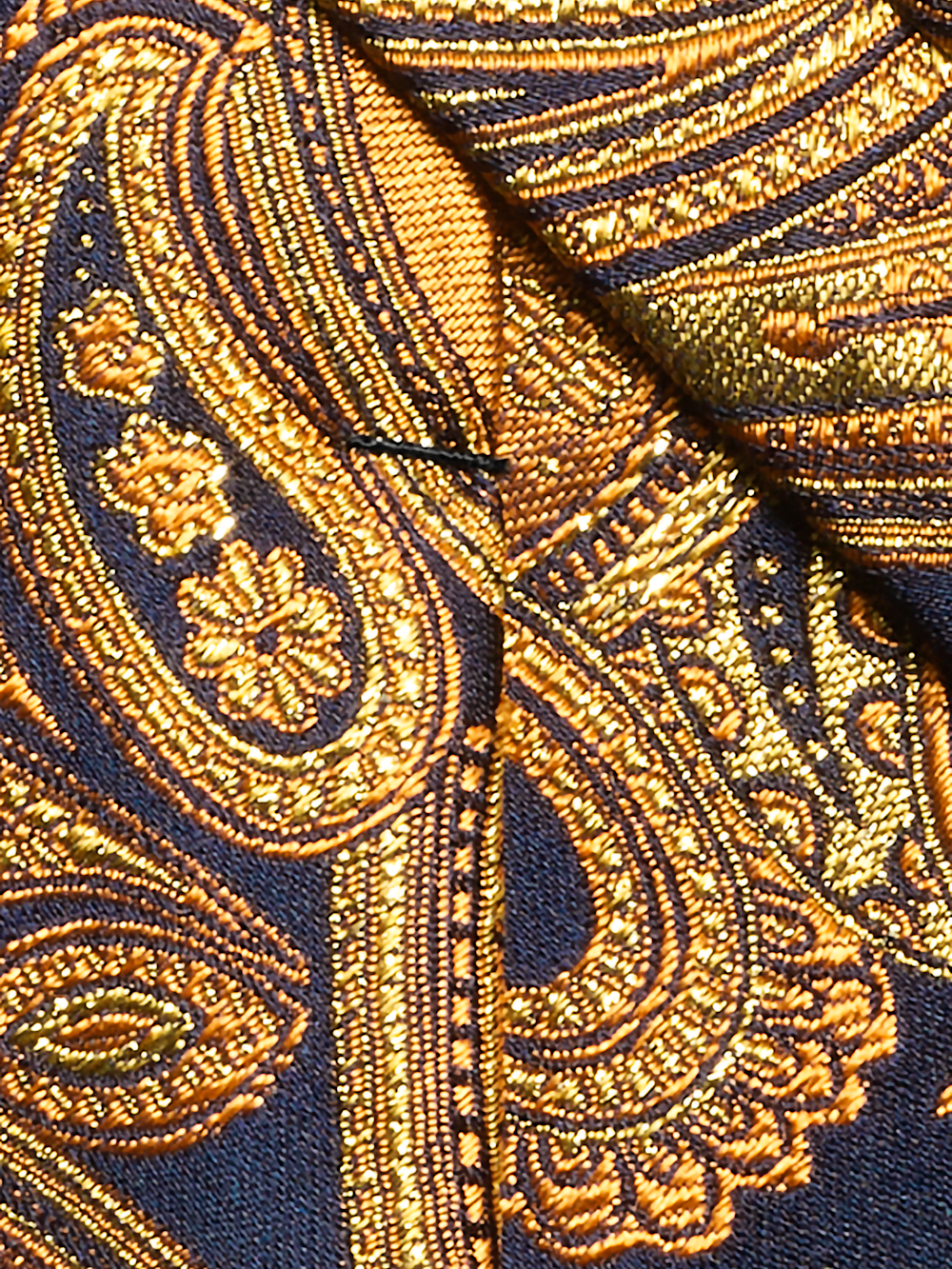 Alternate Image of Paisley Lurex Woven Silk Tie-3