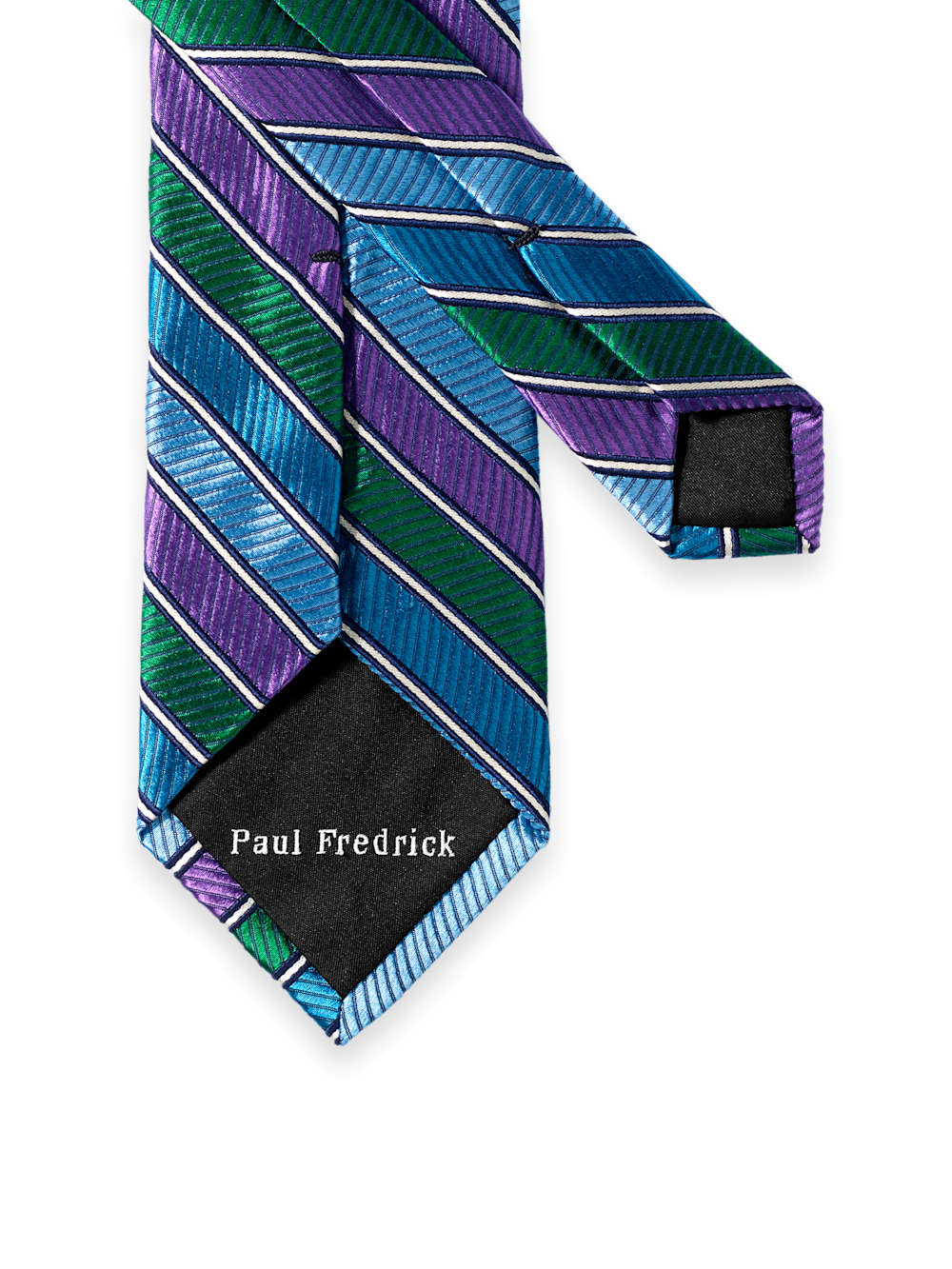 Alternate Image of Stripe Woven Silk Tie-2