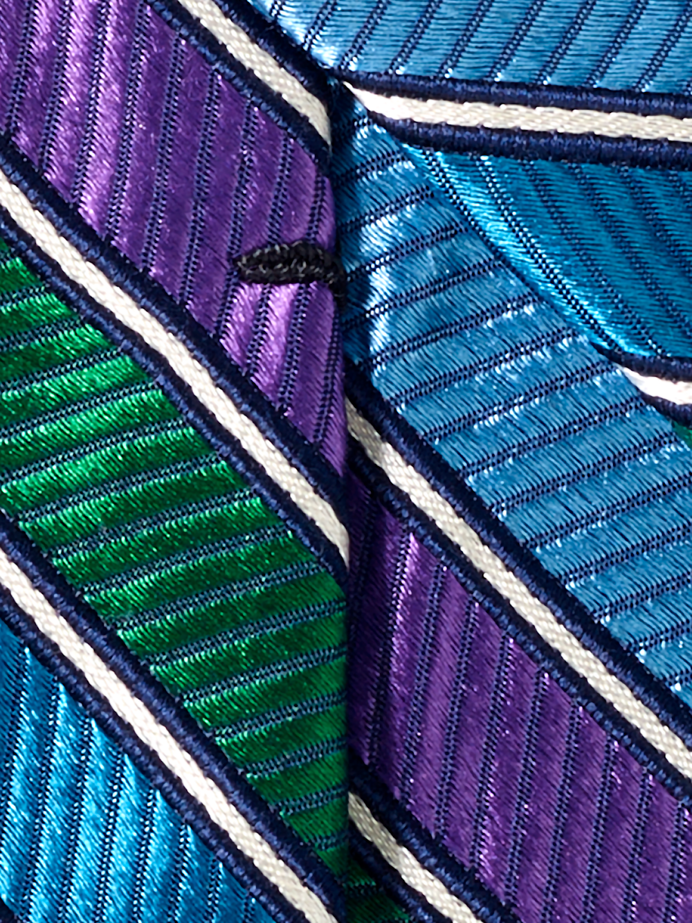 Alternate Image of Stripe Woven Silk Tie-3