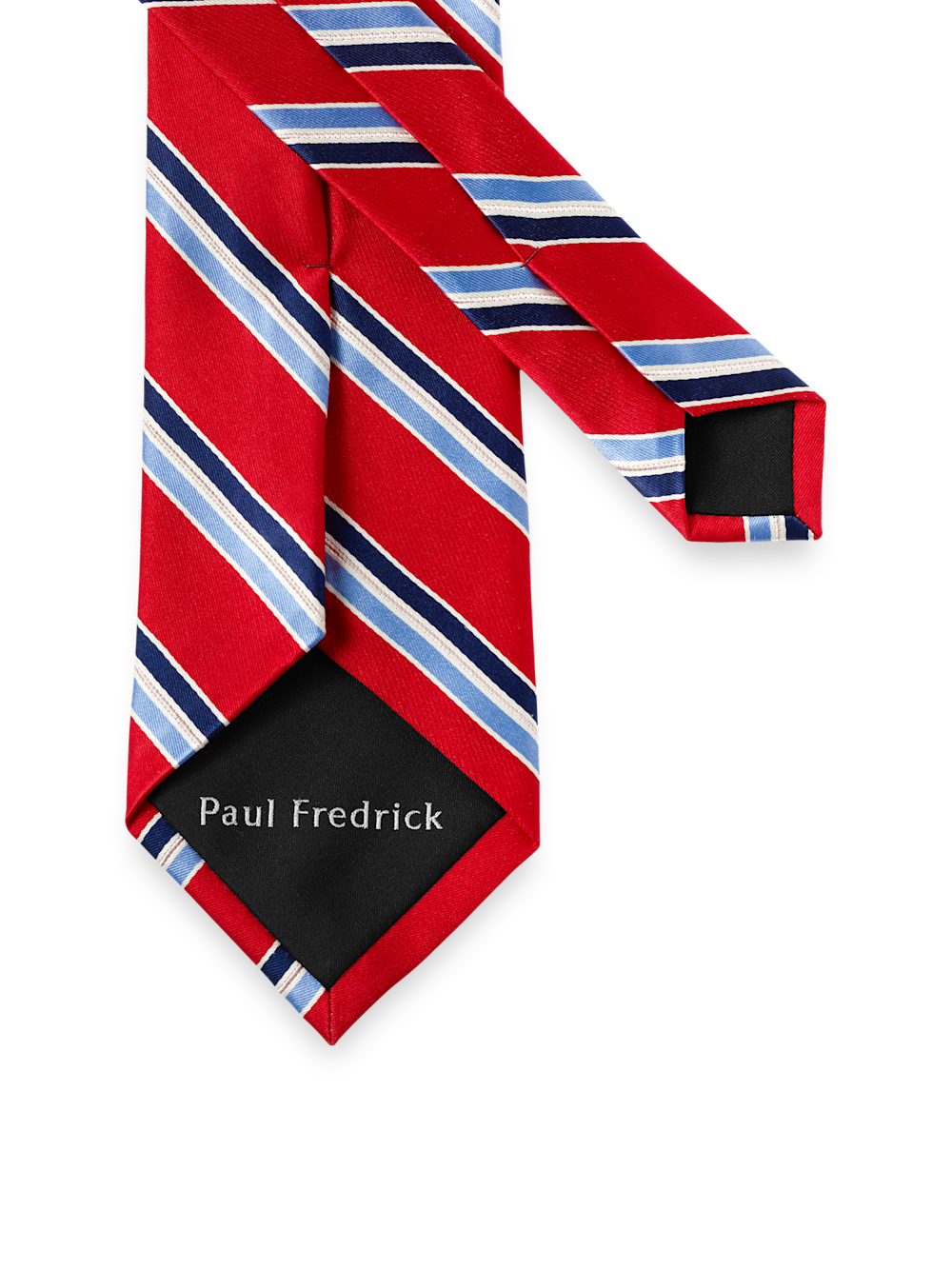 Alternate Image of Stripe Woven Silk Tie-2