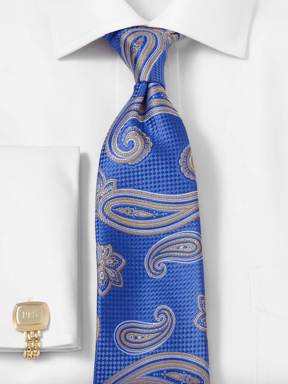 Alternate Image of Paisley Woven Silk Tie-1