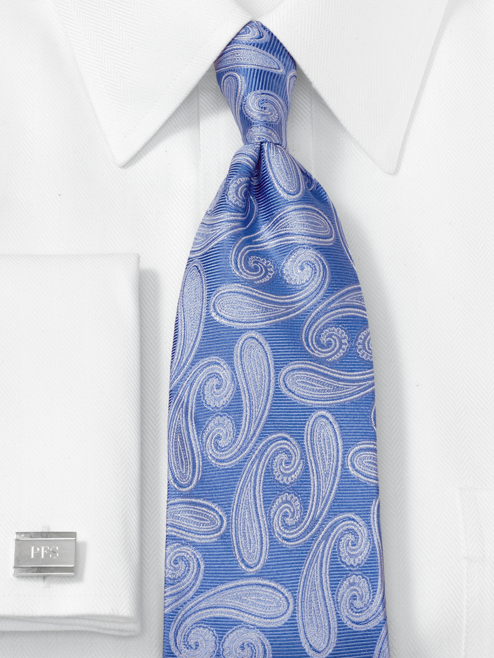 Alternate Image of Paisley Woven Silk Tie-1