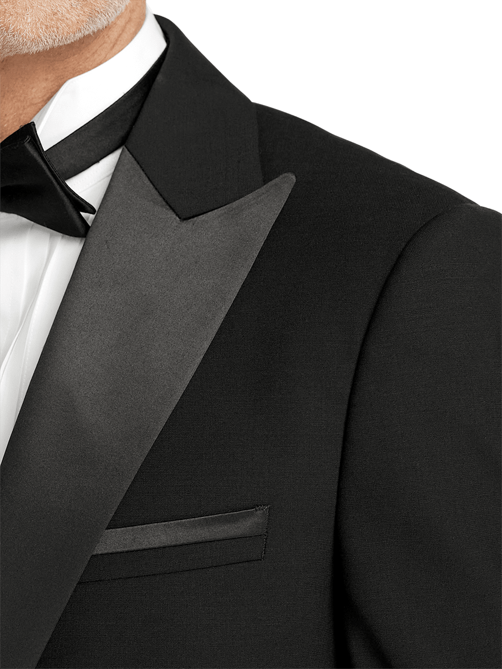 Alternate Image of Wool Stretch Single Breasted Peak Lapel Tuxedo Jacket-5