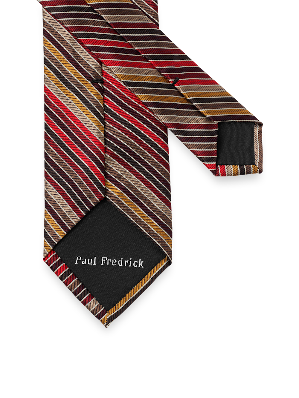 Alternate Image of Stripe Woven Silk Tie-2