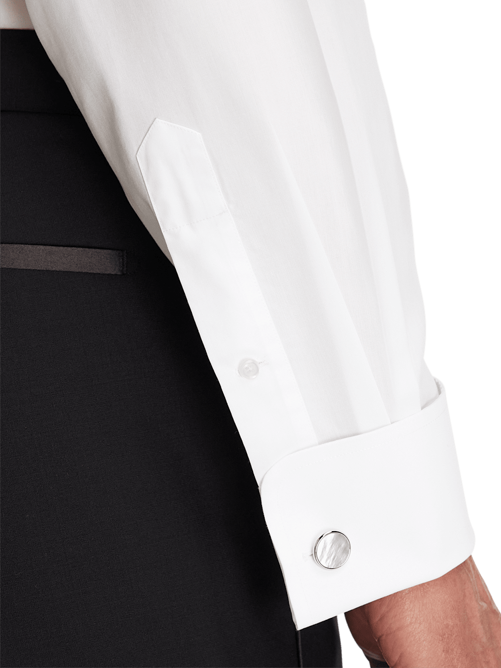 Alternate Image of Non-iron Cotton Tuxedo Shirt-3