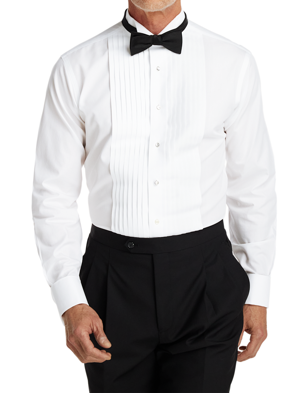 Alternate Image of Non-iron Cotton Tuxedo Shirt-1