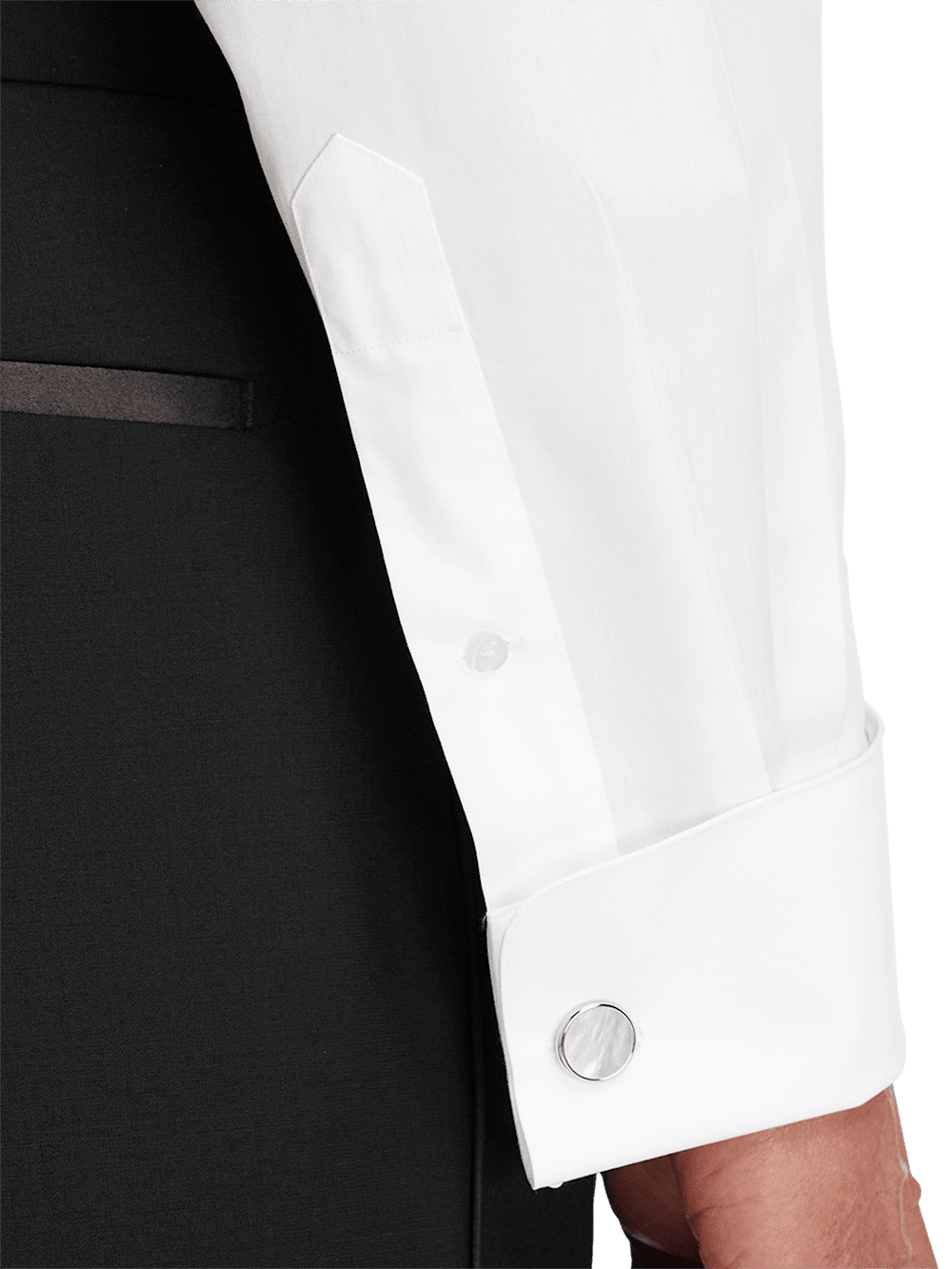Alternate Image of Non-iron Cotton Tuxedo Shirt-3
