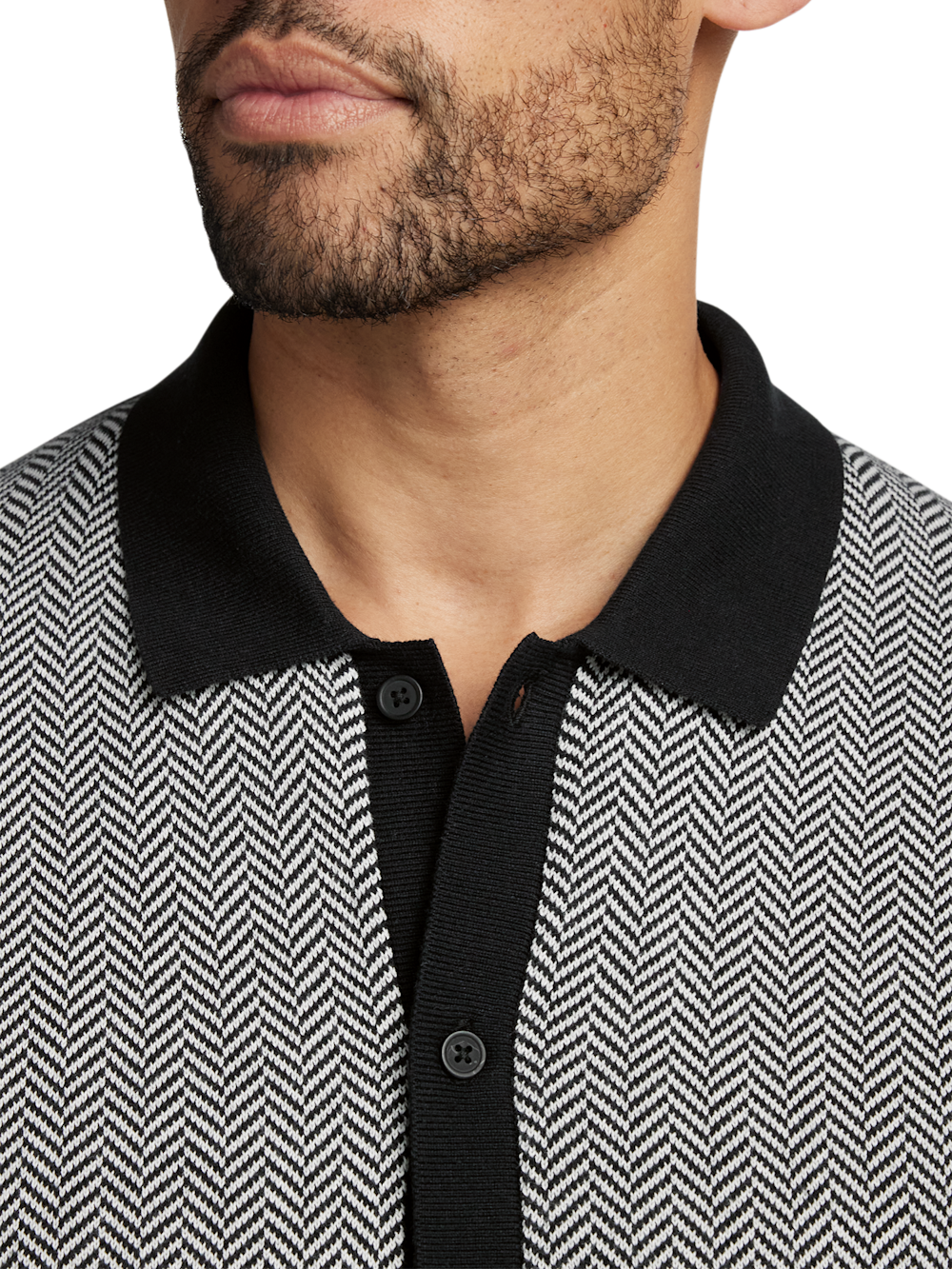 Alternate Image of Cotton Button Front Polo-2