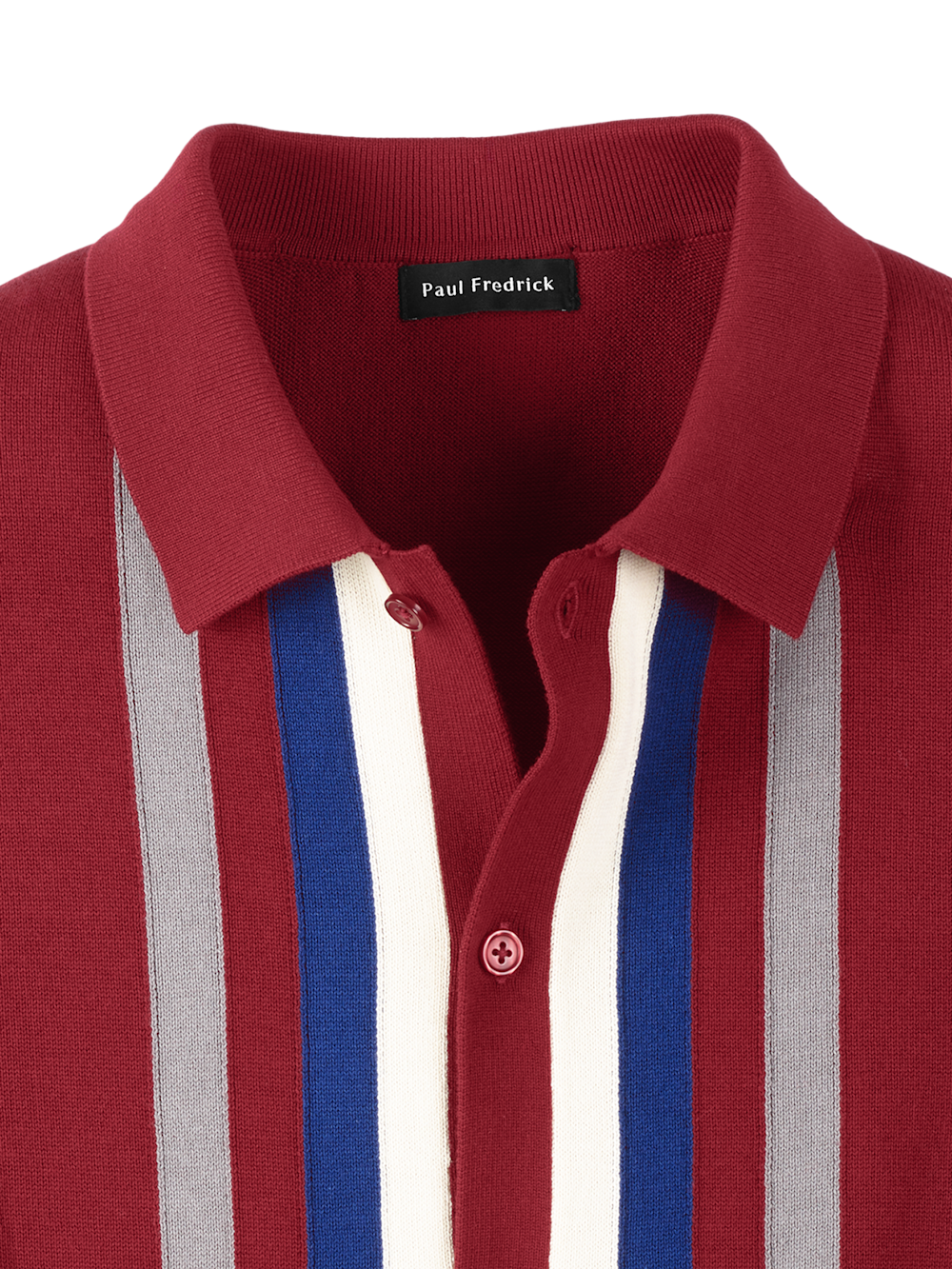 Alternate Image of Cotton Button Front Polo-5